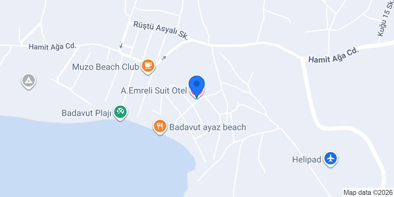 A.Emreli Suit Otel konumu