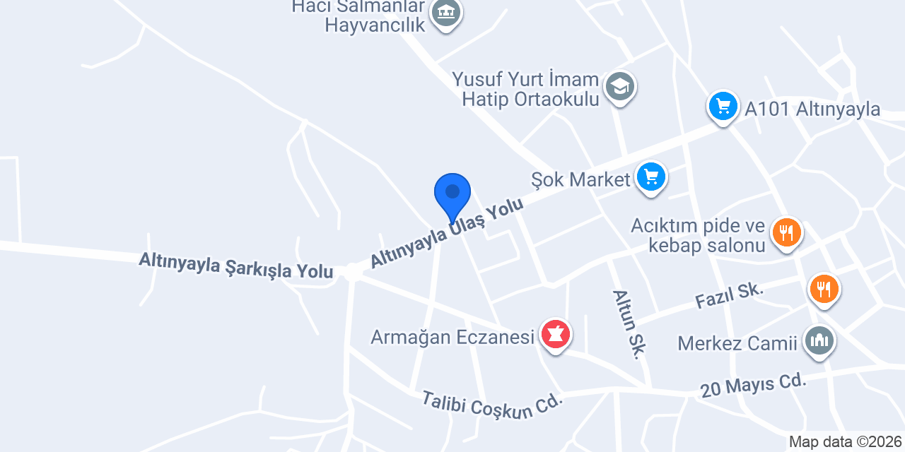 Şehit Nurullah Çakır Çok Programlı Anadolu Lisesi konumu