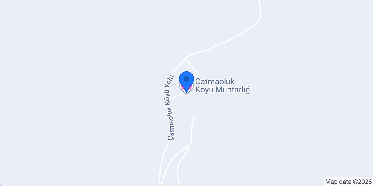Çatmaoluk Köyü Muhtarlığı konumu