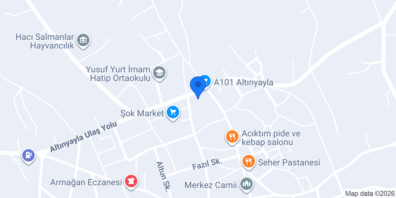 Umut Şifa Eczanesi konumu