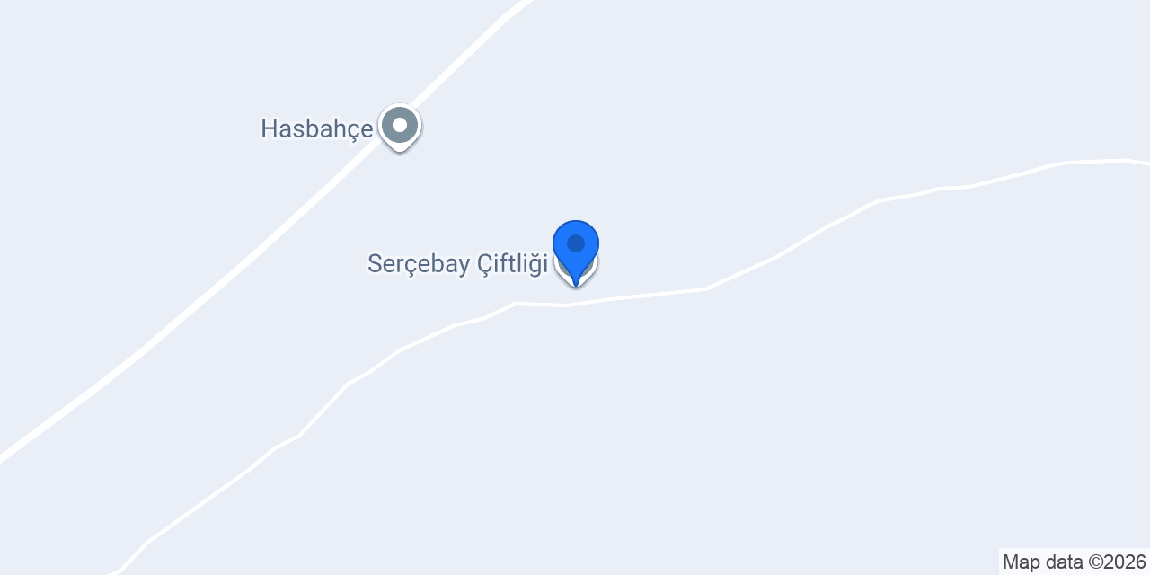 Serçebay Çiftliği konumu