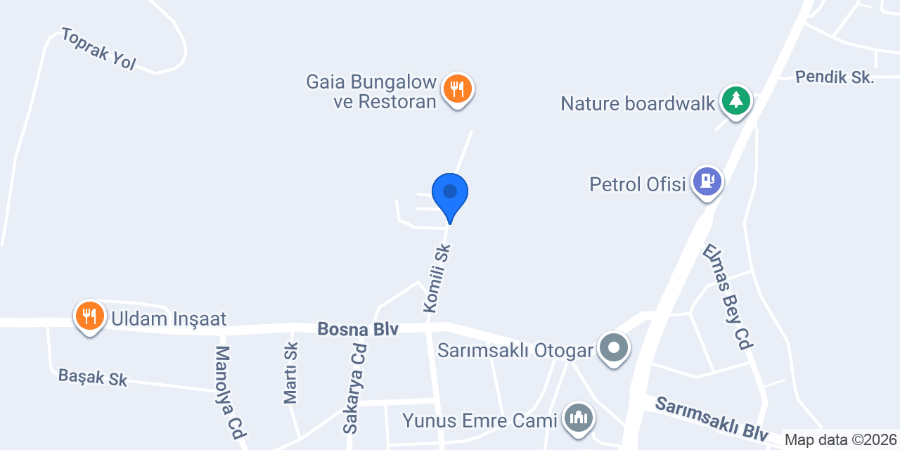 EFETAŞ SARIMSAKLI YAŞAM EVLERI PROJESI konumu