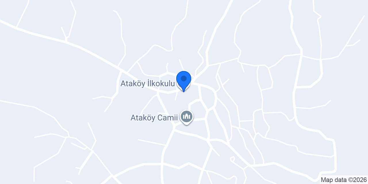 Ataköy İlkokulu konumu