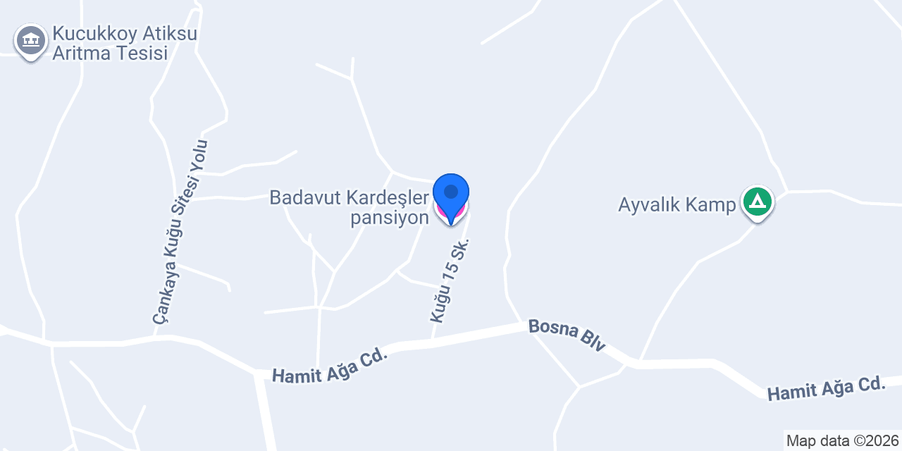 Badavut Kardeşler pansiyon konumu