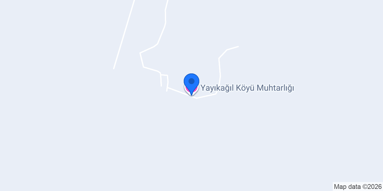 Yayıkağıl Köyü Muhtarlığı konumu