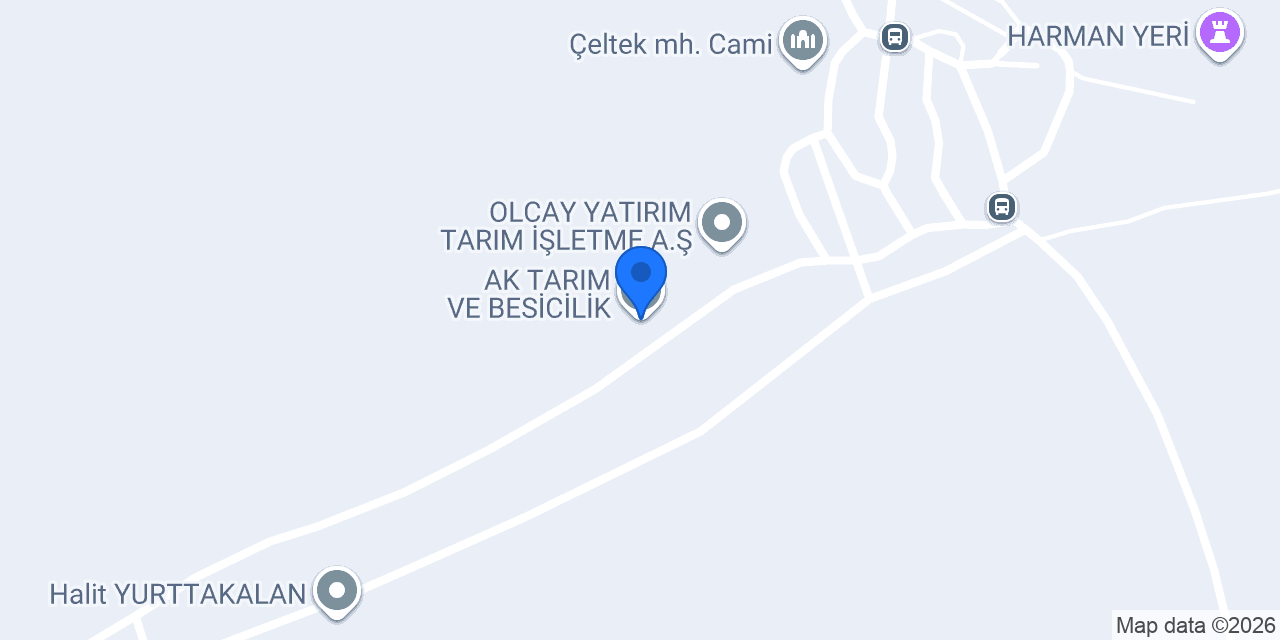 AK TARIM VE BESİCİLİK konumu