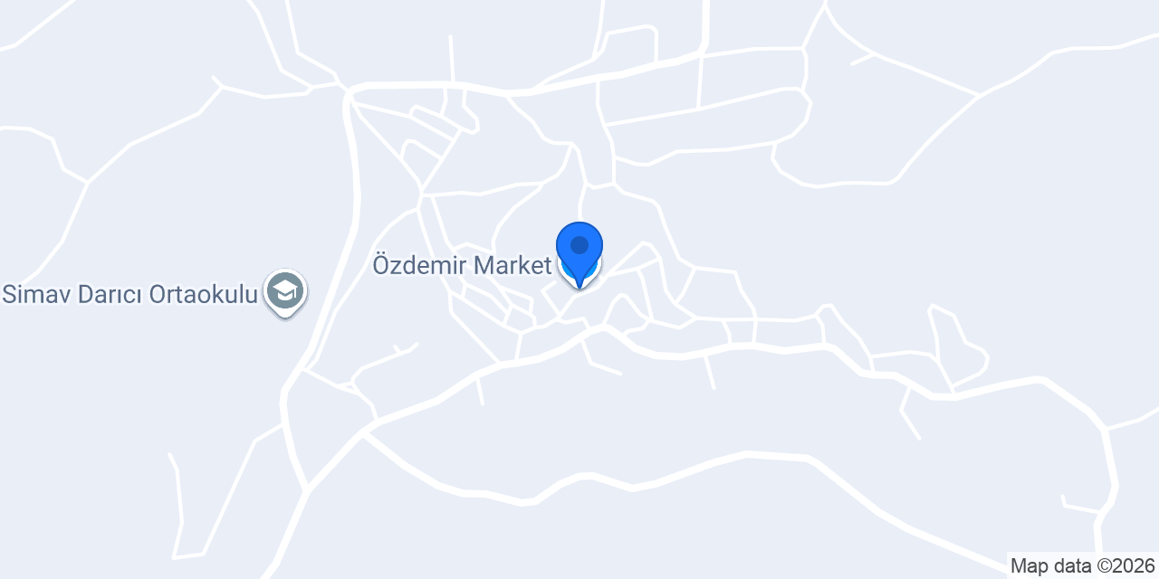 Özdemir Market konumu