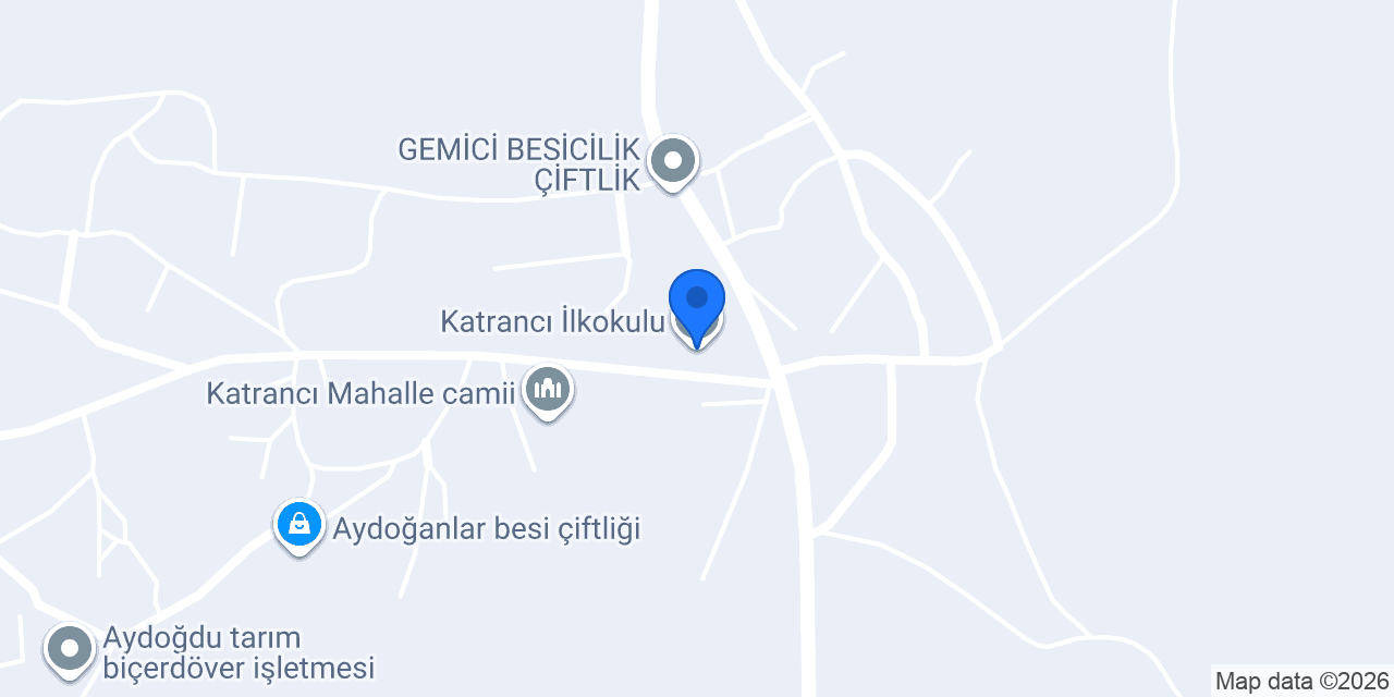 Katrancı İlkokulu konumu