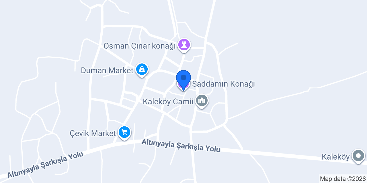 Saddamın Konağı konumu