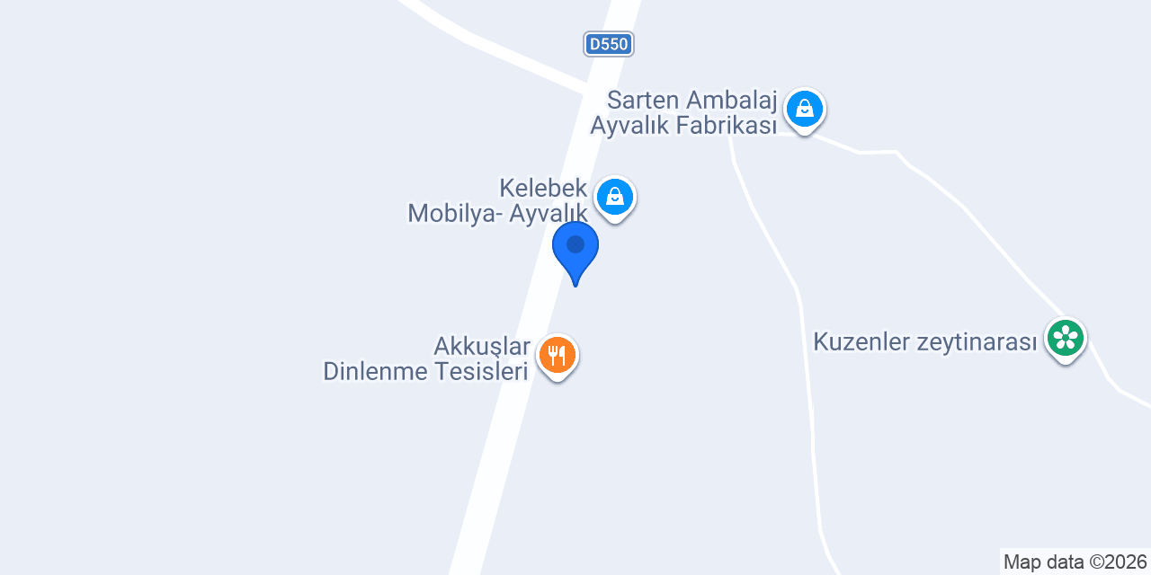 Ayvalık İstikbal Mobilya - Koza Group konumu