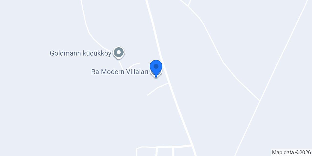 Ra-Modern Villaları konumu