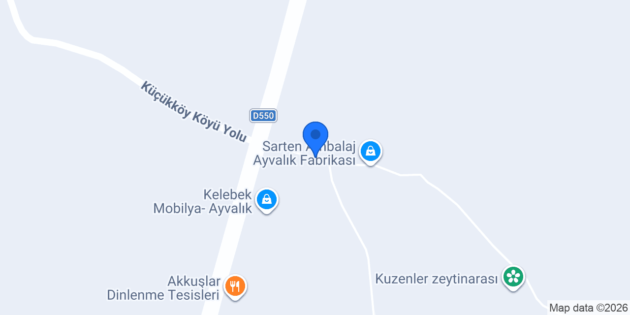 SARKAP AYVALIK konumu
