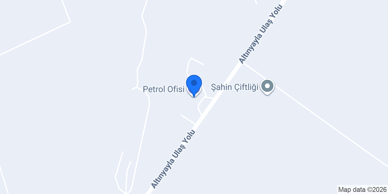 Petrol Ofisi konumu