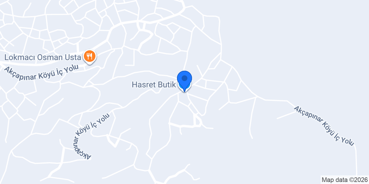 Hasret Butik konumu