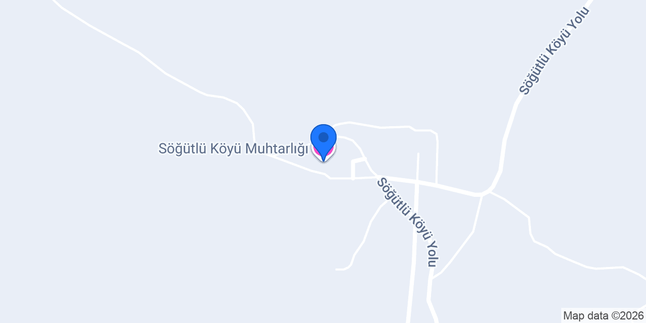 Söğütlü Köyü Muhtarlığı konumu