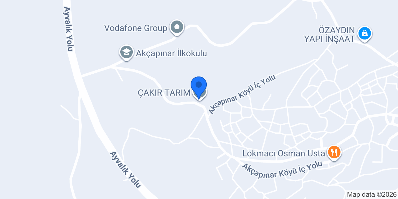 ÇAKIR TARIM konumu