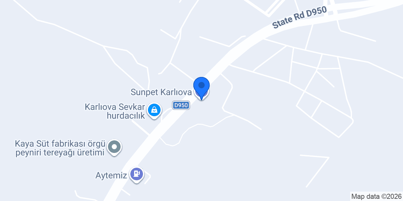 Sunpet Karlıova konumu