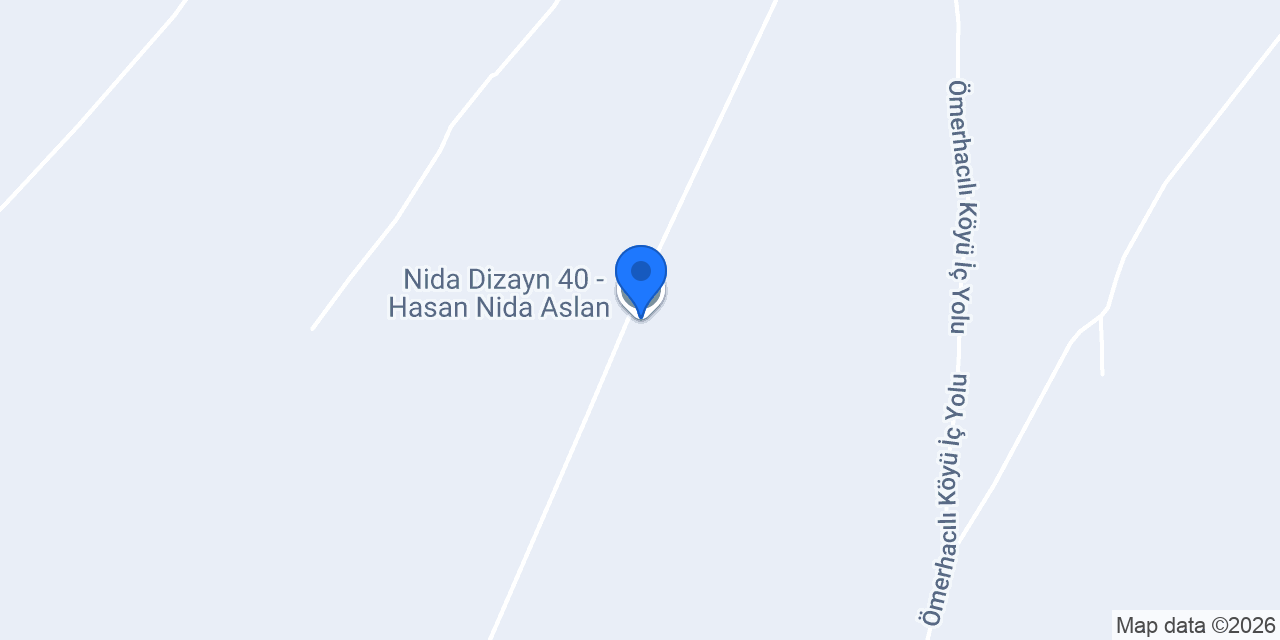 Nida Dizayn 40 - Hasan Nida Aslan konumu