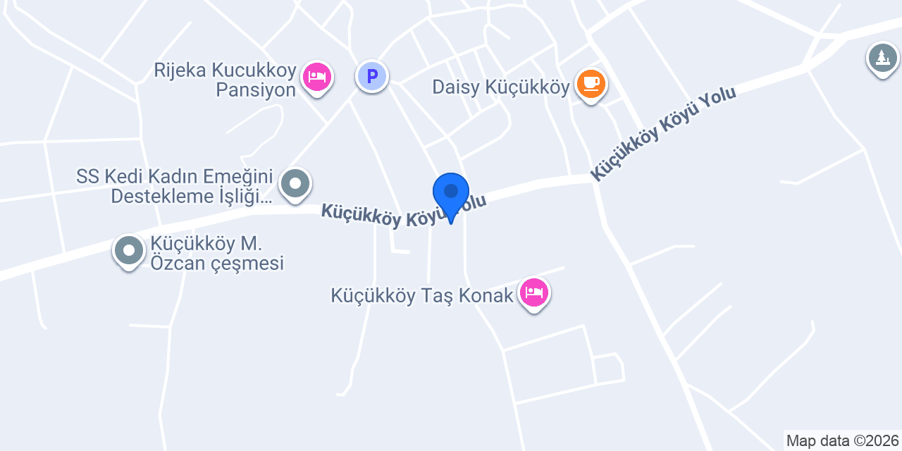 Mlinova Küçükköy konumu