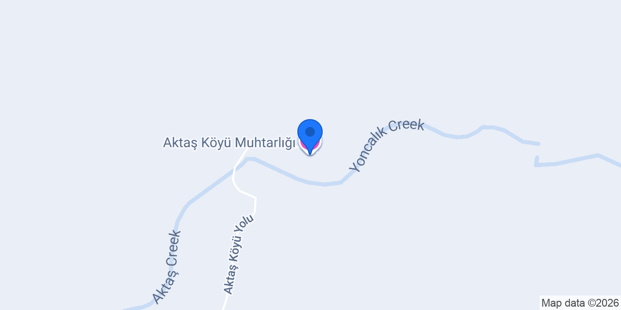 Aktaş Köyü Muhtarlığı konumu