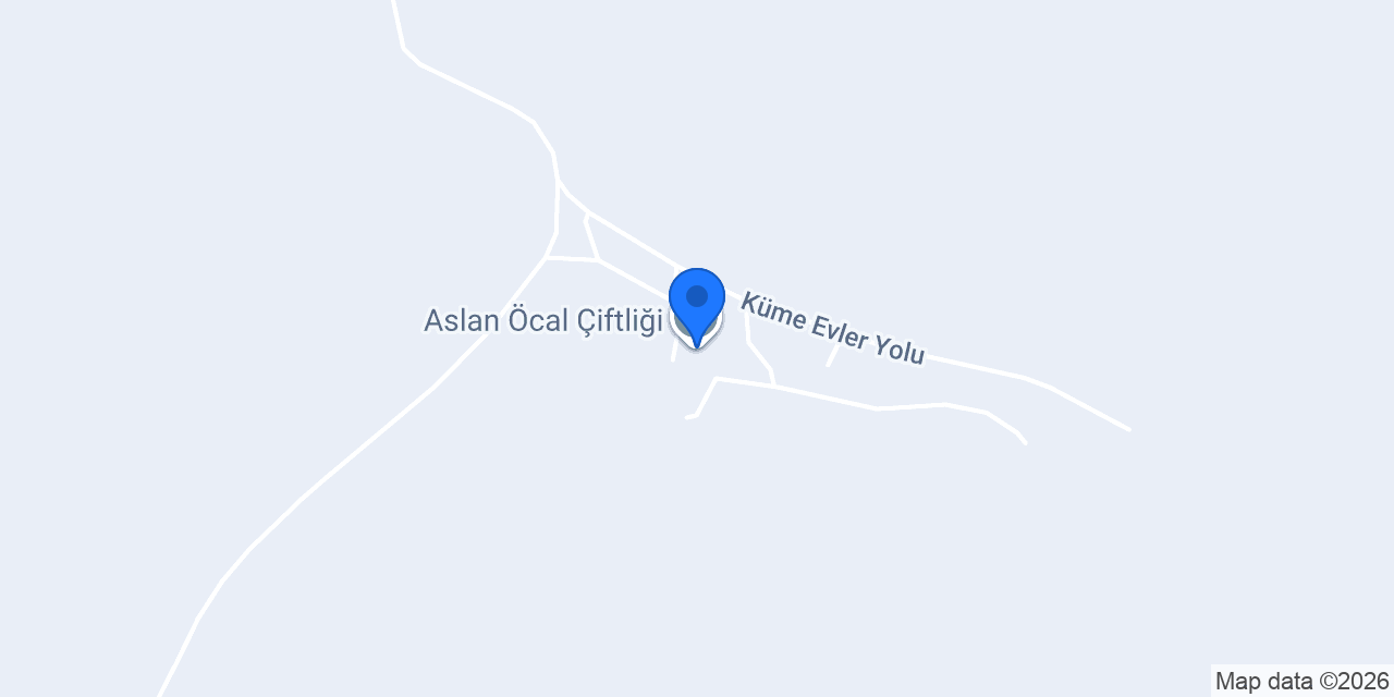Aslan Öcal Çiftliği konumu