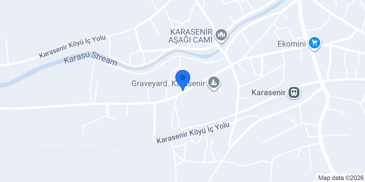 Karaca Demir Doğrama konumu