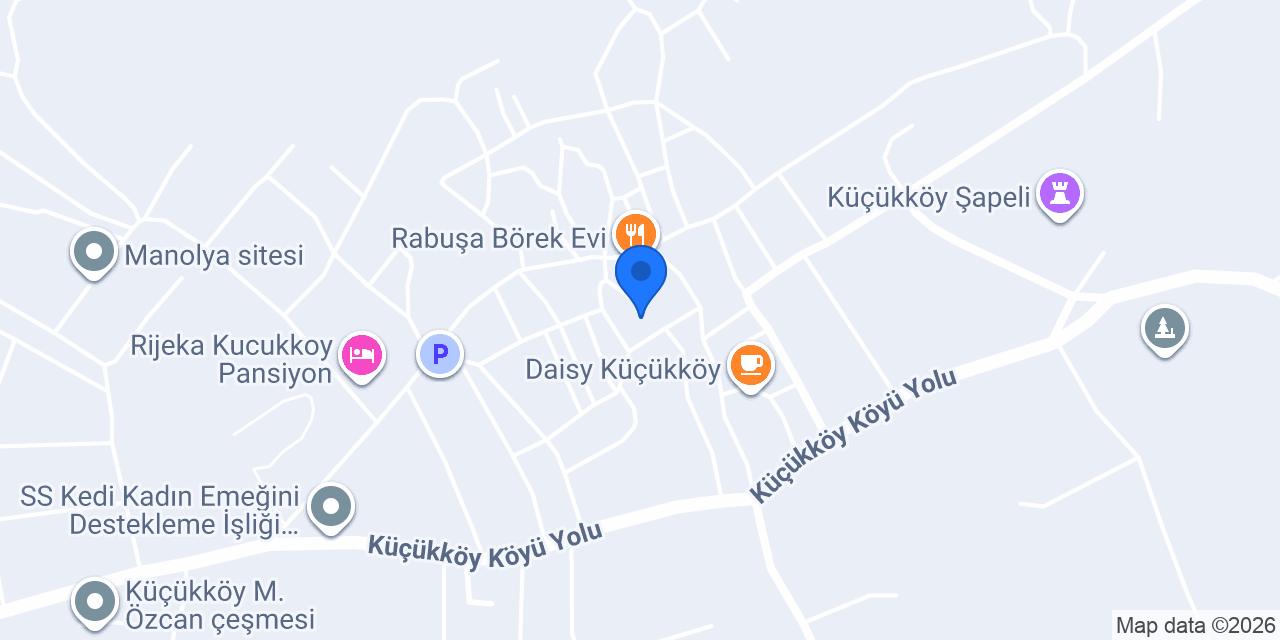 Küçükköy Muhallebicisi konumu