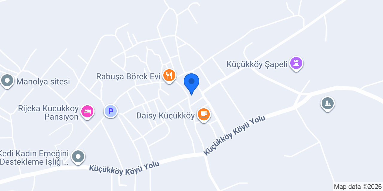 Yeniçarohori Butik Otel konumu