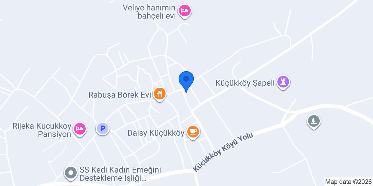 Masal Küçükköy Otel konumu