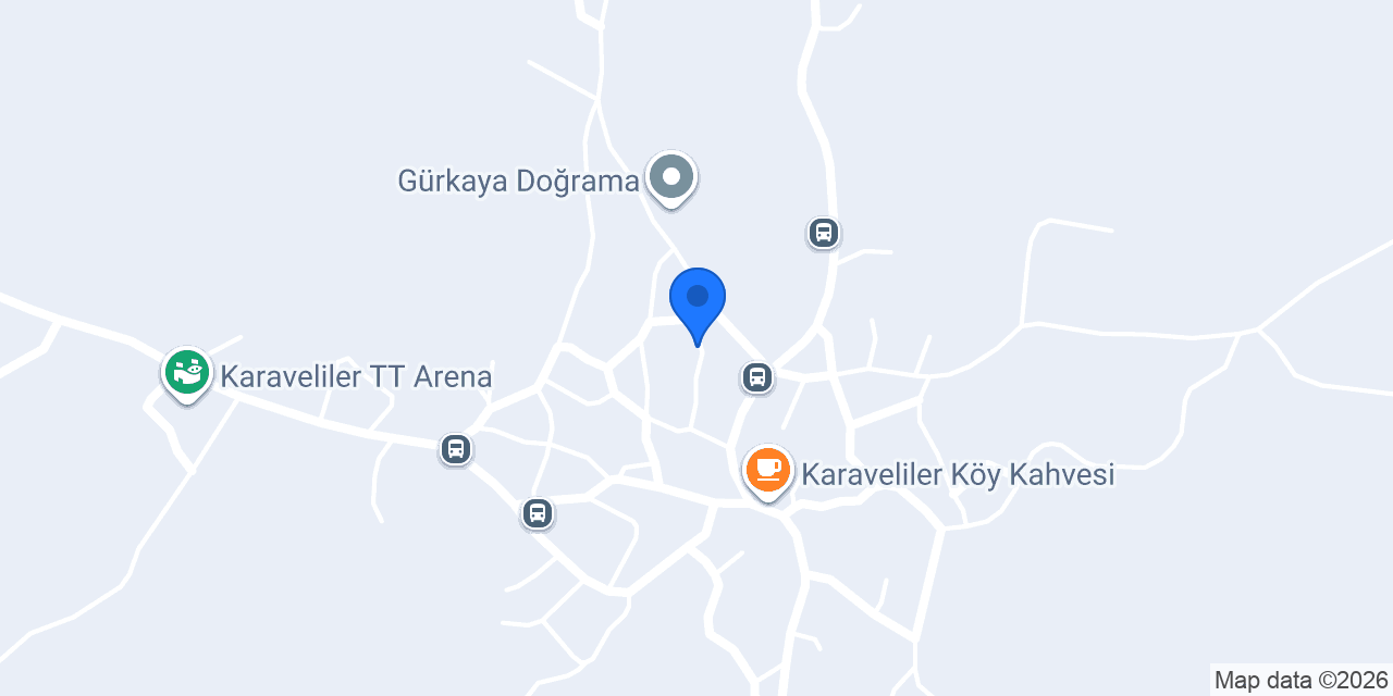 Karavelıler İlkokulu konumu