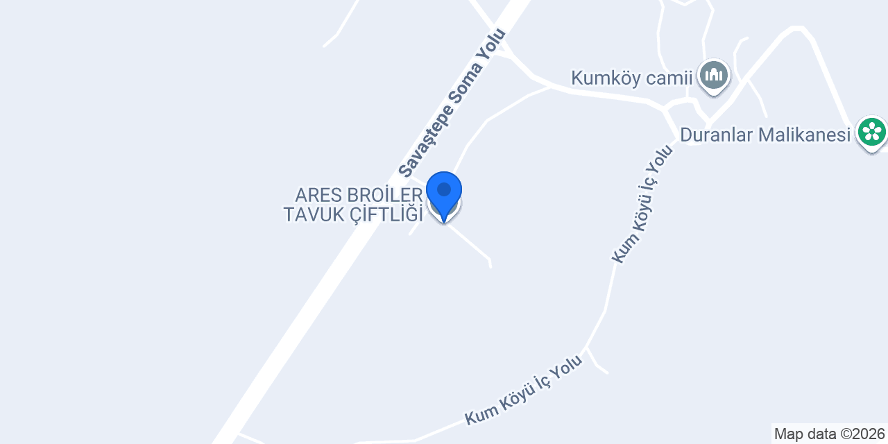 ARES BROİLER TAVUK ÇİFTLİĞİ konumu