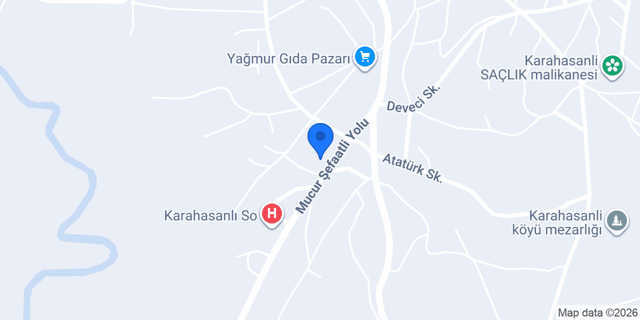Karahasanlı İlkokulu konumu