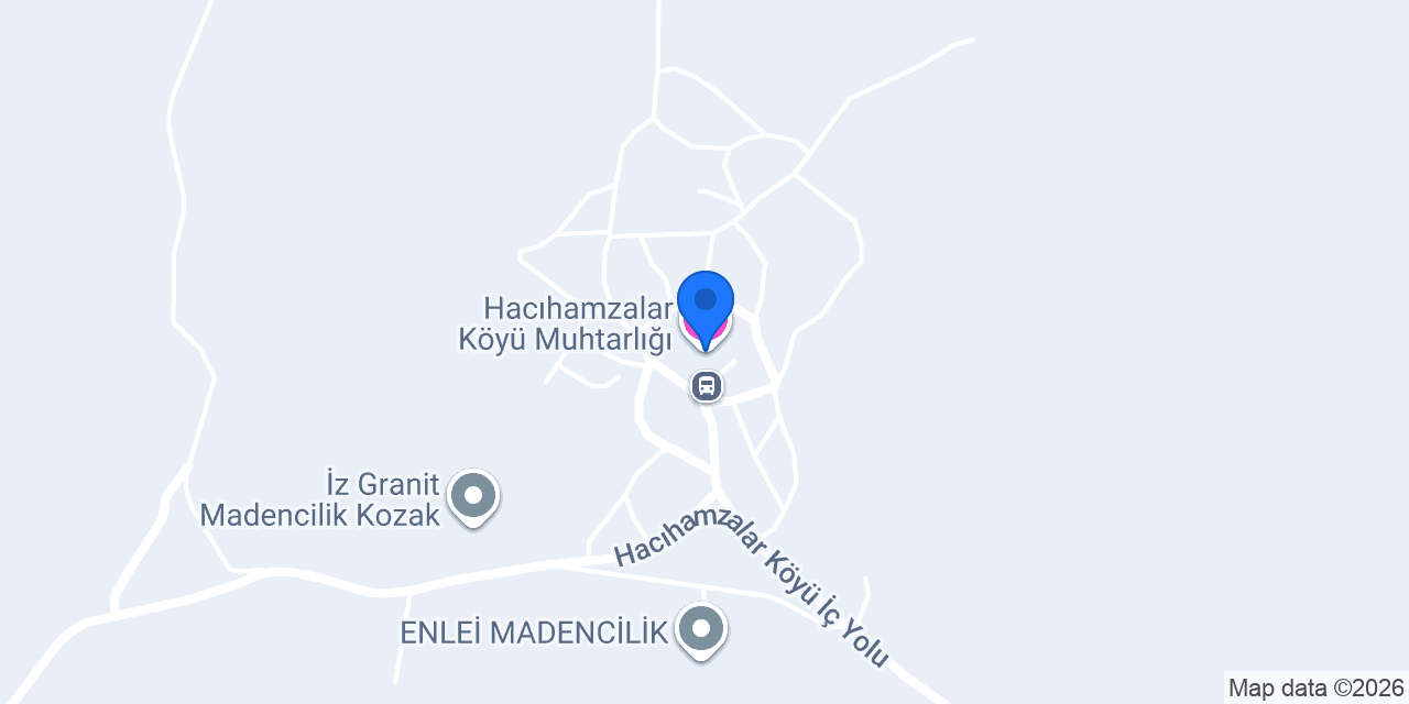 Hacıhamzalar Köyü Muhtarlığı konumu