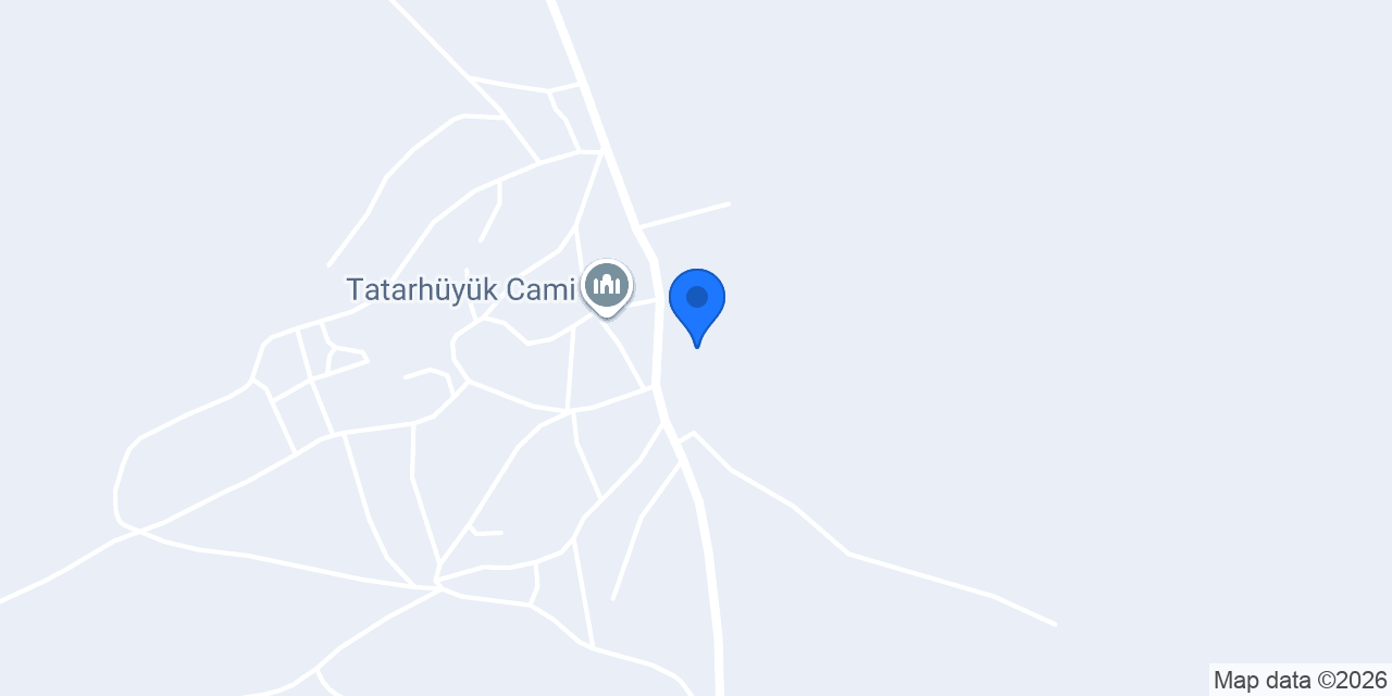 Tatar Hüyük Köyü Muhtarlığı konumu
