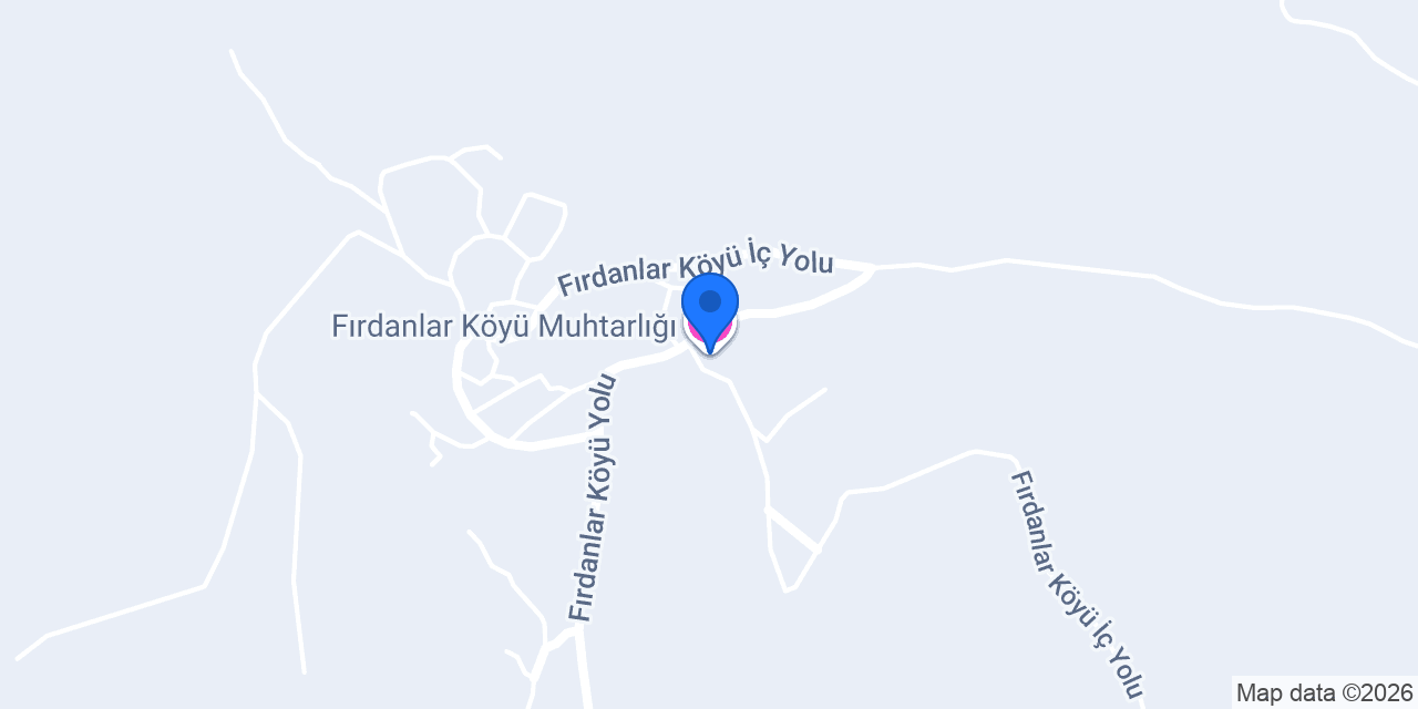 Fırdanlar Köyü Muhtarlığı konumu