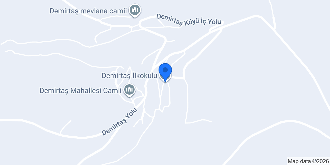 Demirtaş İlkokulu konumu