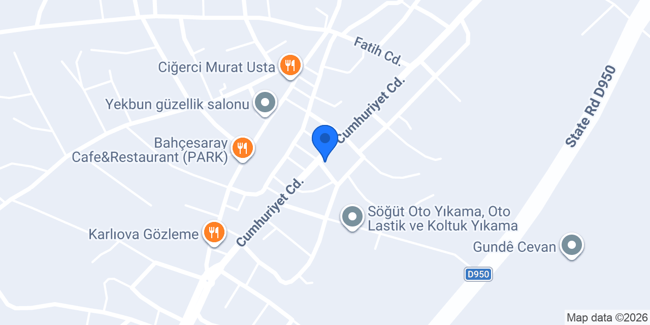 Nadiroğlu Eczanesi konumu