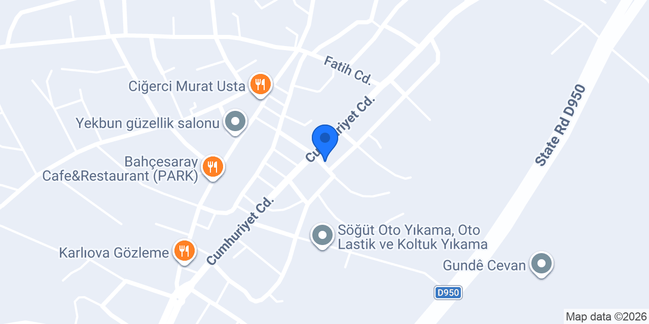 Hayat Eczanesi konumu
