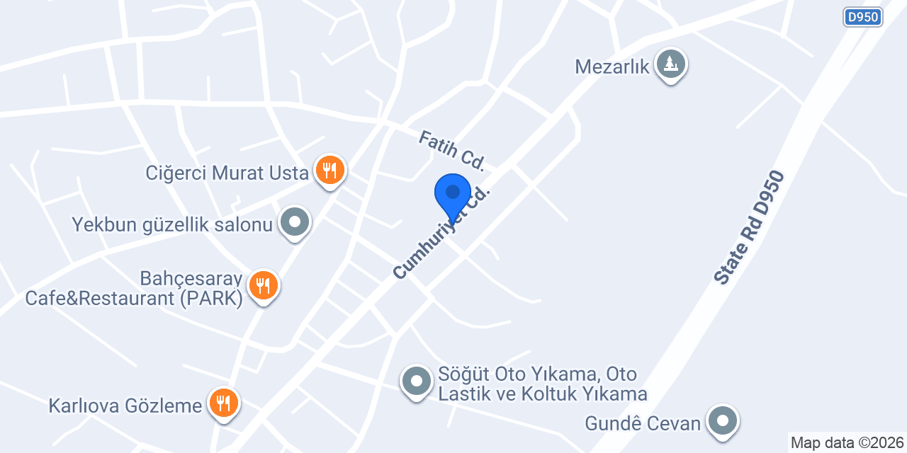 Nur Erkek kuaför salonu konumu