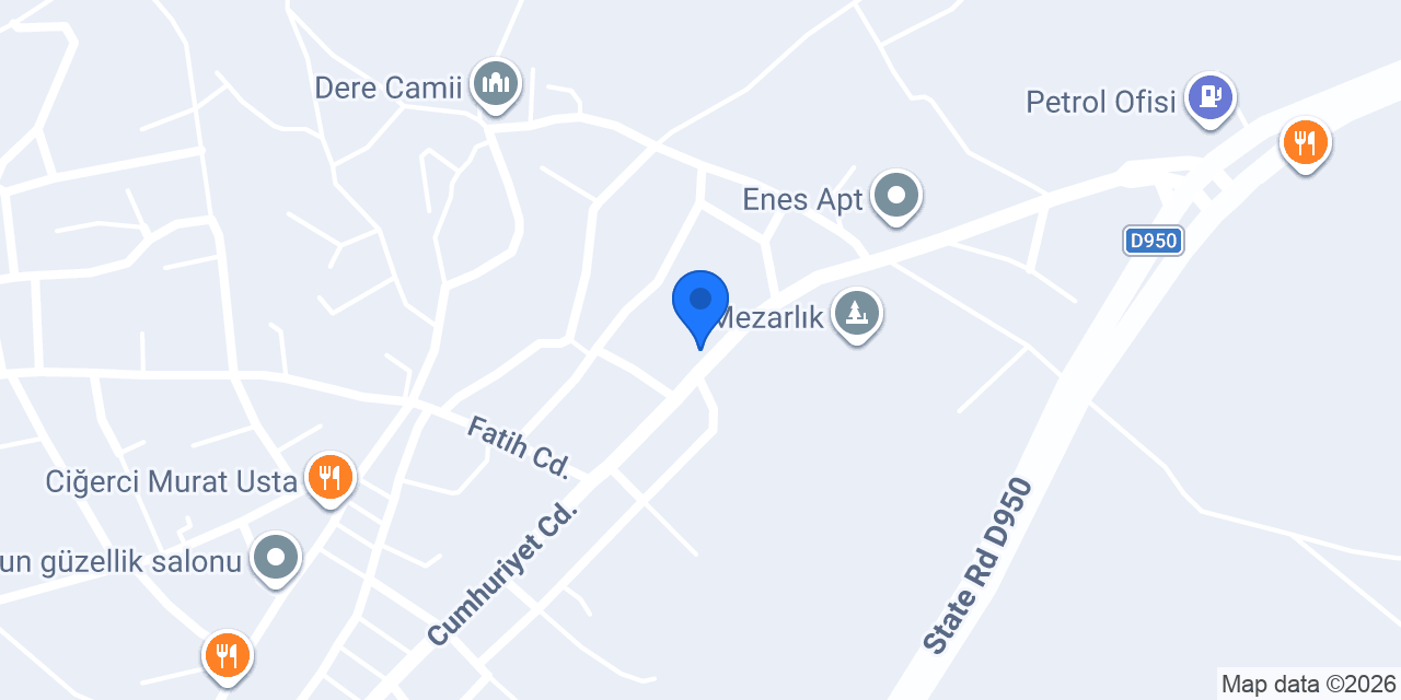 Aygaz Tüp Bayi konumu
