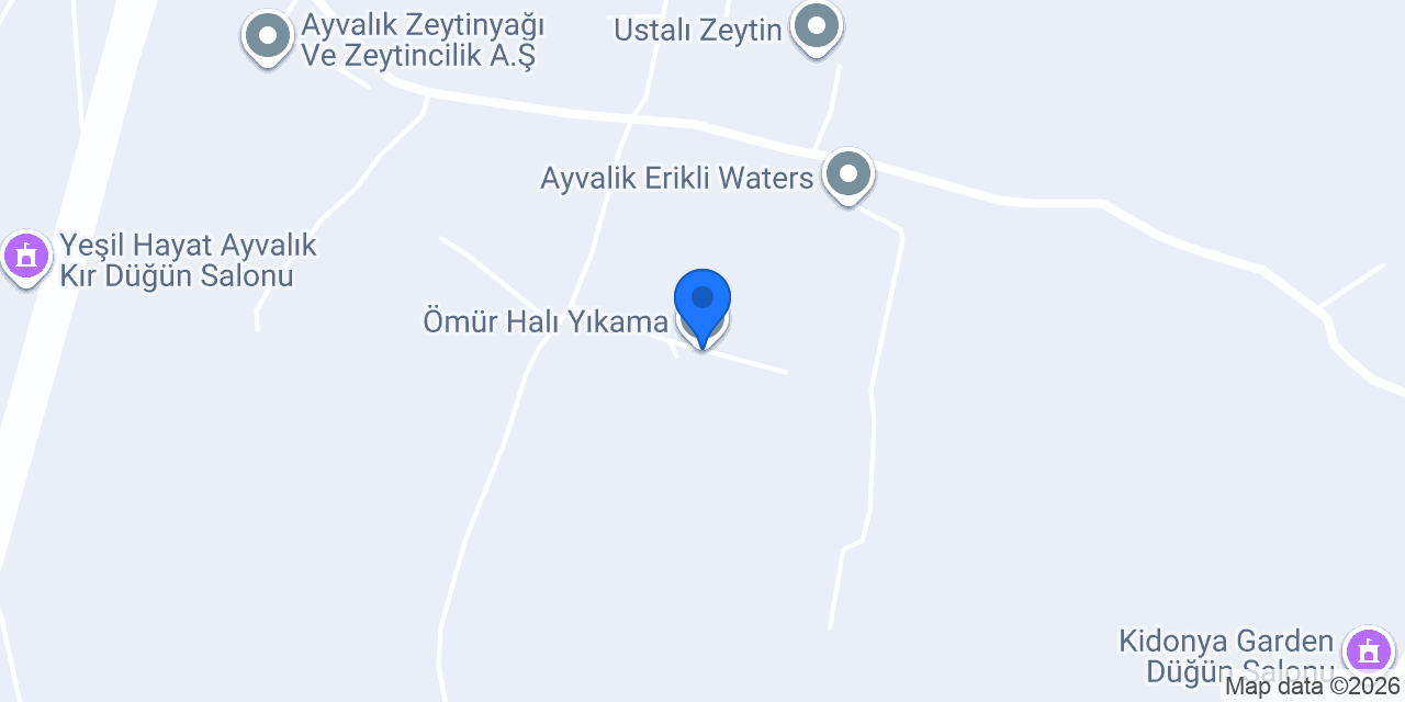 Ömür Halı Yıkama konumu