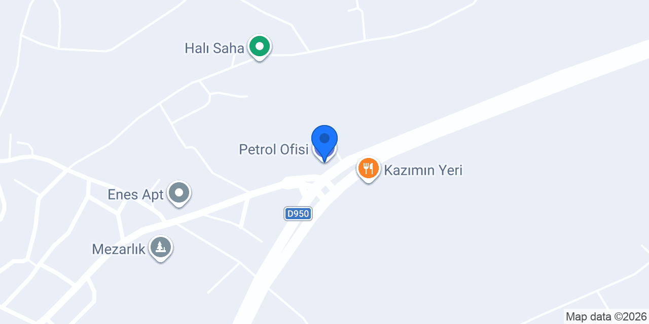Petrol Ofisi konumu