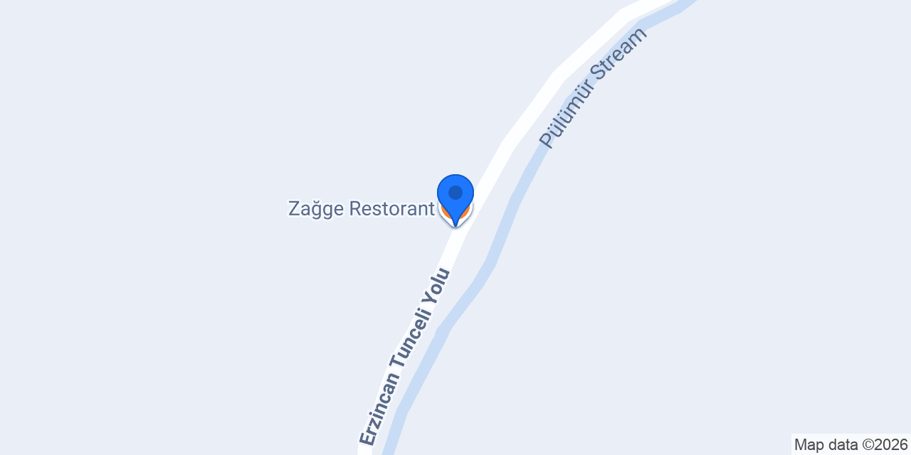 Zağge Restorant konumu