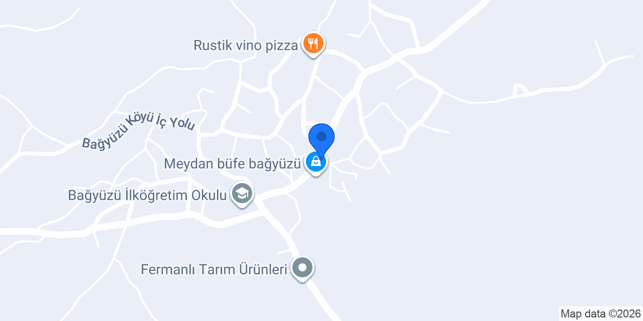 Bağyüzü Sağlık Ocağı konumu