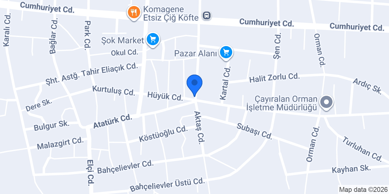 Zafer Sel Tekel Bayi konumu