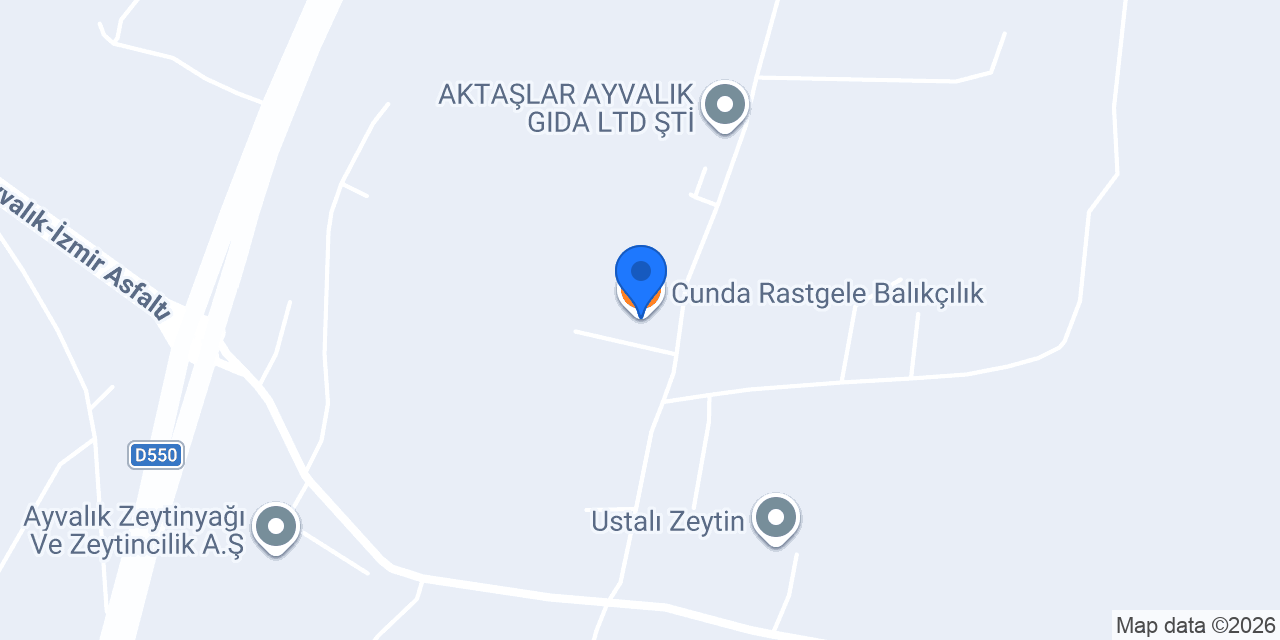 Cunda Rastgele Balıkçılık konumu