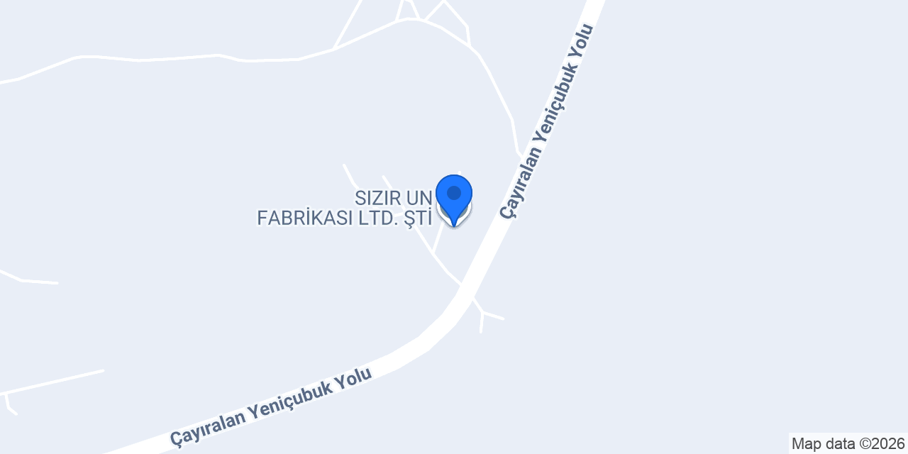 SIZIR UN FABRİKASI LTD. ŞTİ konumu