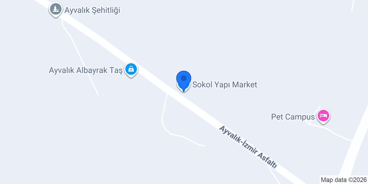Sokol Yapı Market konumu