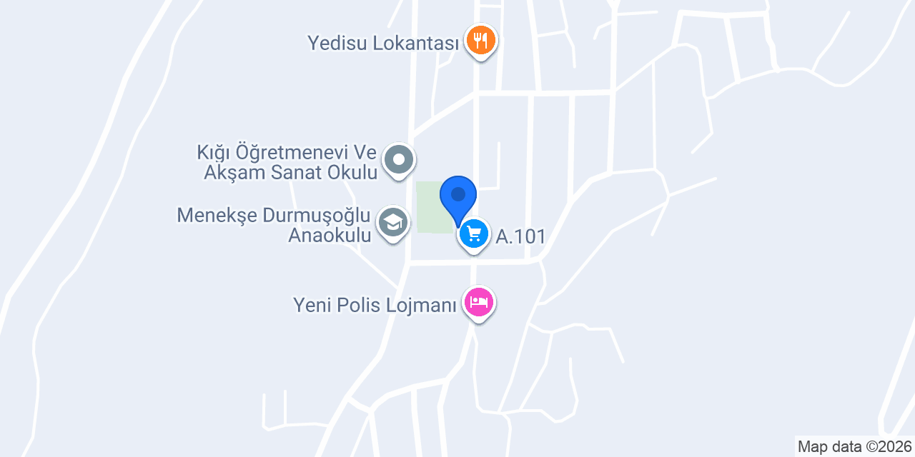 Kiğı Noterliği konumu
