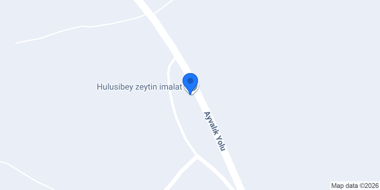 Hulusibey zeytin imalat konumu